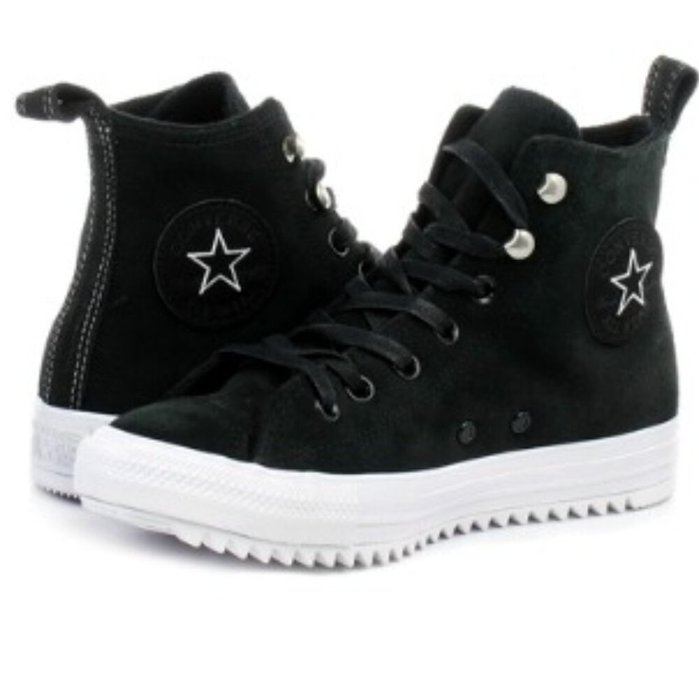 EUC CTAS Converse High trainers- Chuck Taylor All Star Hiker Boot Hi (6) KICKS